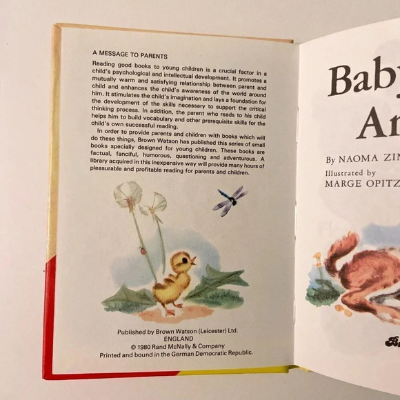 Vintage 1980 Start Right Elf Books Sunny Meadow Stories and  Baby Animals - Picture 12 of 16